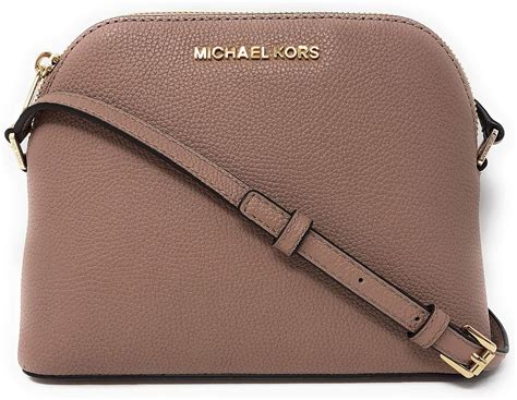 Michael Kors Women's Adele Medium Dome Leather Crossbody 